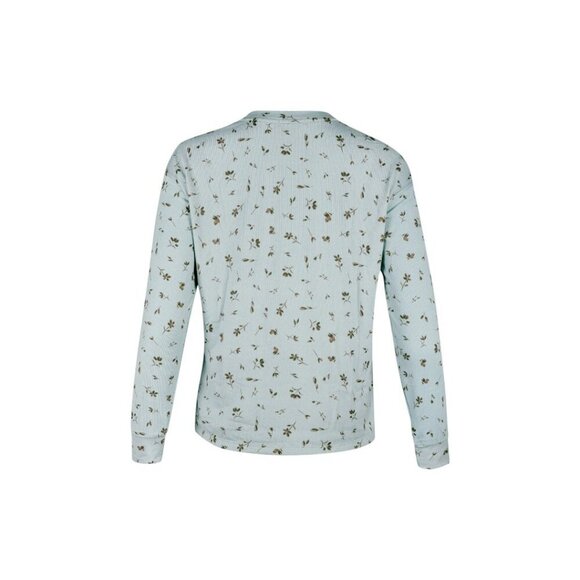 NEW P.J. Salvage 2pc Pajama Set | Green Floral - Picture 5 of 10